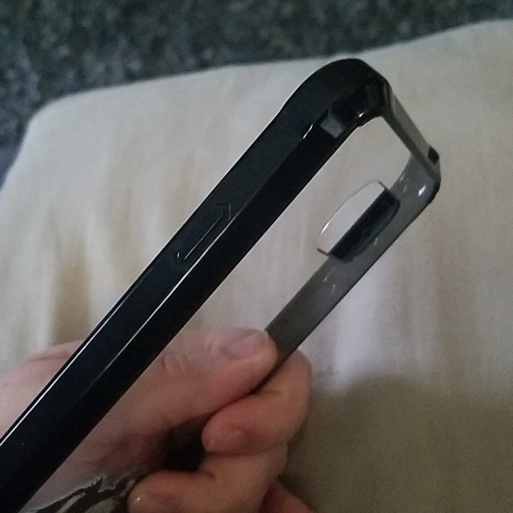 Galaxy S7 ACTIVE phone case - black / schnauzer - Picture 3 of 4